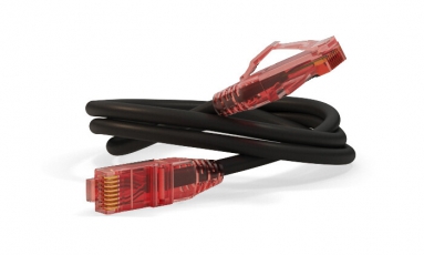 Патч-корд PC-LPM-UTP-RJ45-RJ45-C5e-0.5M-LSZH-BK U/UTP, Cat.5e, LSZH, 0.5 м, черный | 229950 | Hyperline