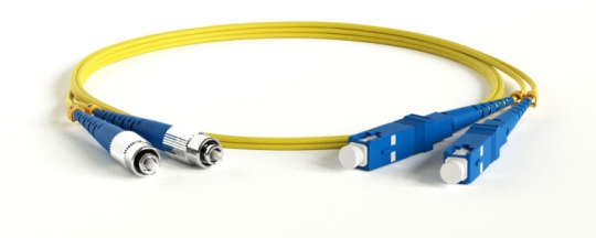 Патч-корд FC-D2-9-FC/UR-SC/UR-H-15M-LSZH-YL волоконно-оптический (шнур) SM 9/125 (OS2), FC/UPC-SC/UPC, 2.0 мм, duplex, LSZH, 15 м | 240146 | Hyperline