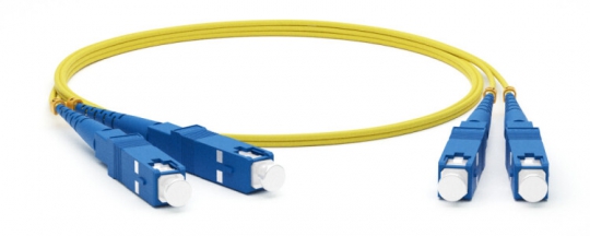 Патч-корд FC-D2-9-SC/UR-SC/UR-H-1M-LSZH-YL волоконно-оптический (шнур) SM 9/125 (OS2), SC/UPC-SC/UPC, 2.0 мм, duplex, LSZH, 1 м | 238508 | Hyperline