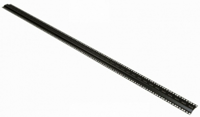 MPR19-42U-RAL9005 Центральный монтажный профиль высотой 42U, для шкафов TTR, TTB, черный (2 шт. в комплекте) | 432953 | Hyperline