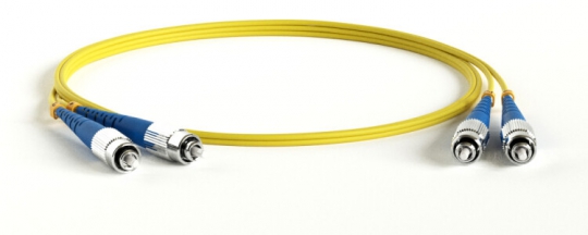 Патч-корд FC-D2-9-FC/UR-FC/UR-H-50M-LSZH-YL волоконно-оптический (шнур) SM 9/125 (OS2), FC/UPC-FC/UPC, 2.0 мм, duplex, LSZH, 50 м | 244186 | Hyperline