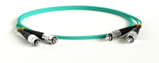 Патч-корд FC-D2-503-FC/PR-FC/PR-H-10M-LSZH-AQ волоконно-оптический (шнур) MM 50/125(OM3), FC-FC, duplex, LSZH, 10 м | 247653 | Hyperline