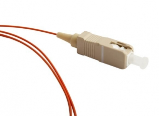 Пигтейл FPT-B9-50-SC/PR-1M-LSZH-OR волоконно-оптический MM 50/125 (OM2), SC, 1 м, LSZH | 27872 | Hyperline