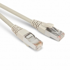 Патч-корд PC-LPM-STP-RJ45-RJ45-C5e-5M-LSZH-GY F/UTP, экранированный, Cat.5e, LSZH, 5 м, серый | 42339 | Hyperline