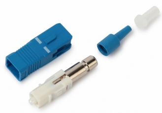 Коннектор клеевой FK-STD-SC/SA-SM-UPC-BL-S9-BL SC/UPC, SM (для одномодового кабеля), simplex, 0.9мм | 222544 | Hyperline