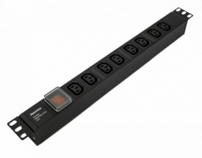 SHE19-8IEC-S-IEC Блок розеток для 19