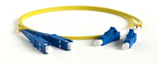FC-D2-9-LC/UR-SC/UR-H-1.5M-LSZH-YL Патч-корд волоконно-оптич. (шнур) SM 9/125 (OS2), LC/UPC-SC/UPC, 2.0 мм, duplex, LSZH, 1.5 м | 248102 | Hyperline