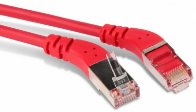 Патч-корд PC-APM-STP-RJ45/L45-RJ45/R45-C5e-2M-LSZH-RD F/UTP угл.,экранир.левый 45°-правый 45°,Cat.5e,LSZH,2м,красн. | 232898 | Hyperline