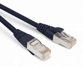PC-LPM-STP-RJ45-RJ45-C6-3M-LSZH-BK Патч-корд F/UTP, экранированный, Cat.6 (100% Fluke Component Tested), LSZH, 3 м, черный | 230364 | Hyperline