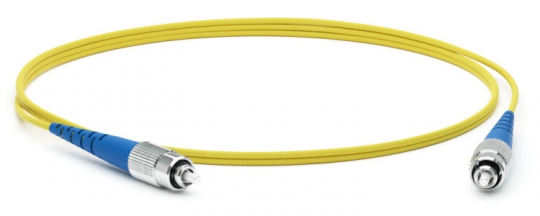 Патч-корд FC-S2-9-FC/UR-FC/UR-H-5M-LSZH-YL волоконно-оптический (шнур) SM 9/125 (OS2), FC/UPC-FC/UPC, 2.0 мм, simplex, LSZH, 5 м | 243227 | Hyperline