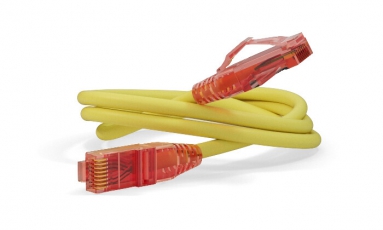 PC-LPM-UTP-RJ45-RJ45-C5e-1M-LSZH-YL Патч-корд U/UTP, Cat.5е (100% Fluke Component Tested), LSZH, 1 м, желтый | 30886 | Hyperline