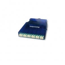 Кассета PPTR-CSS-2-6xDSC-SM/GN-BLд. оптич. претерминированных реш., 6 дупл. портов SCд. одномодов.каб.,синий корпус/зеленые порты | 235664 | Hyperline