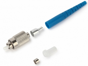 Коннектор клеевой FK-STD-FC/SA-SM-UPC-SL-S2-BL FC/UPC, SM (для одномодового кабеля), simplex, 2.0мм | 237747 | Hyperline