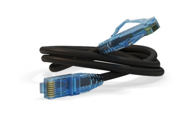 Патч-корд PC-LPM-UTP-RJ45-RJ45-C6-2M-LSZH-BK U/UTP, Cat.6, LSZH, 2 м, черный | 230235 | Hyperline