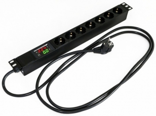 SHE19-7SH-AV-2.5EU Блок розеток для 19