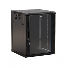 TWB-1845-GP-RAL9004 Шкаф настенный 19-дюймовый (19