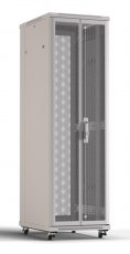 TTR-3268-DD-RAL7035 Шкаф напольный 19-дюймовый, 32U, 1610x600х800 мм (ВхШхГ), ручка с замком| 431991 | Hyperline