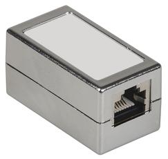 Проходной адаптер кат. 6 FTP тип RJ45-RJ45