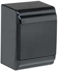 Корпус модульный пл. нав. ЩРН-П-4 PRIME черный IP41