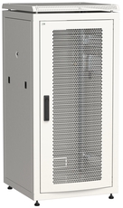 Шкаф сетевой 19дюйм ITK LINEA N 18U 600х600 мм перфорированная передняя дверь серый