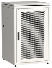 Шкаф сетевой 19' LINEA N 18U 800х800мм перфорированная передняя дверь задняя металлическая серый