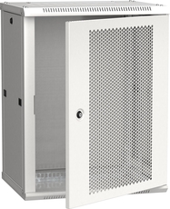Шкаф LINEA W 15U 600x450 мм дверь перфорированная RAL7035