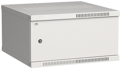 Шкаф LINEA WE 6U 600x600мм дверь металл серый