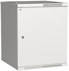 Шкаф LINEA WE 15U 600x650мм дверь металл серый