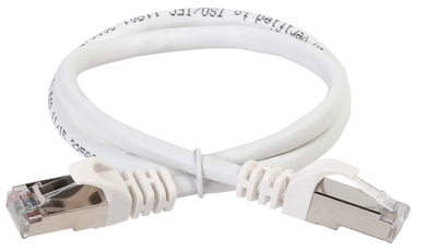 Патч-корд ITK категория 5е FTP 0.5м PVC белый