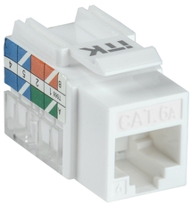 Модуль Keystone Jack кат. 6A UTP 110 IDC 90 град.