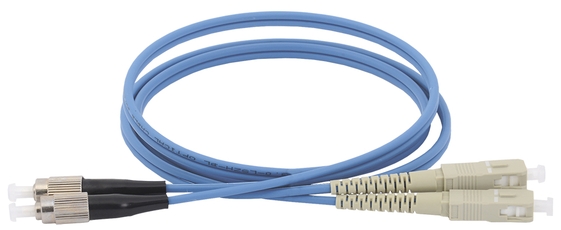 Патч-корд оптический 50/125 (OM4) SC/UPC-FC/UPC (Duplex) 100м