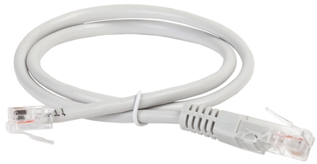 Патч-корд ITK категория 5е RJ45-RJ12 1.5м PVC серый