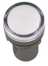 Лампа AD16DS(LED)матрица d16мм белый 12В AC/DC