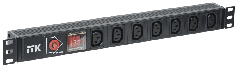 Блок розеток ITK PDU 7 С13 PH13-7C133