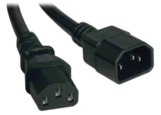 Кабель подключения PDU ITK 3х1.5 2м с разъемами С13 - С14