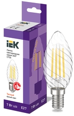 Лампа LED CT35 свеча 7Вт 230В 3000К E27 серия 360° IEK