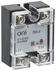 Реле твердотельное OSS-2 40А 380В AC 3-32В DC ONI