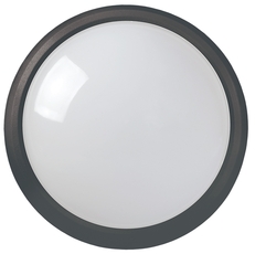 Светильник LED ДПО 5011 8 Вт 4000 K IP65 круг черный IEK