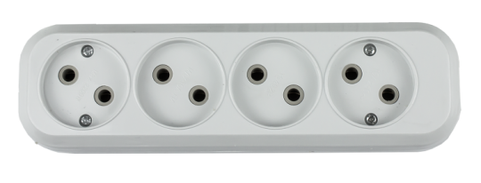 Колодка У-4-GRAND четырехместная 5040 | 4690612000497 | IN HOME