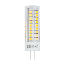 Лампа светодиодная LED-JC-VC 5Вт 12В G4 3000К 450Лм | 4690612019840 | IN HOME