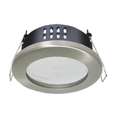 Светильник встраиваемый герметичный GX53R-IP-RW-standard металл под лампу GX53 230В белый IP65 | 4690612024349 | IN HOME