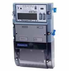 Счетчик Mеркурий 234 ARTM2-00 PB.R 5-10A/100В (мнтар.) ЖКИ (монт. пл.)