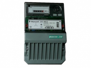 Счетчик Меркурий 230AM-00 5-7,5А/100В (1 тар.) МЕХ (монт. пл.)