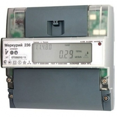 Счетчик Меркурий 236 ART-02 PQRS 5-100A/400В (мнтар.) ЖКИ (DIN)