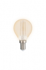 Лампа светодиодная PLED OMNI (филамент) G45 8w E14 3000K Gold 230/50 | .5021570 | Jazzway