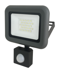 Прожектор светодиодный СДО PFL- C- 50w new Sensor 6500K IP54 (с рамкой) | 5013803 | Jazzway