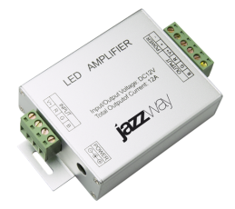 Усилитель для ленты светодиодной LED RGB 144Вт 12В 3x4А | 1002150 | Jazzway