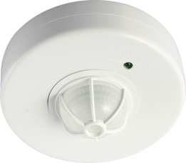 Датчик движения PMS-IR 024 1200Вт 360°  2-6м IP20 WH | .5012974 | Jazzway