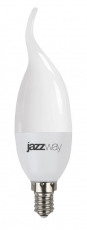 Лампа светодиодная LED 7Вт E14 220В 4000К PLED- SP CA37 свеча на ветру | 1027917-2 | Jazzway