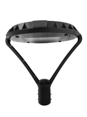 Светильник светодиодный садово-парковый венчающий PGL 03 60w 5000K IP65 BL AC100-270 (парковый) (5лет гар.) | .5034013 | JAZZWAY